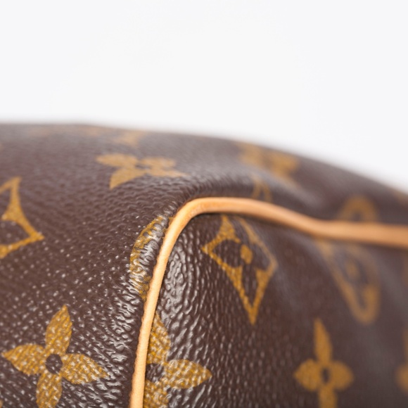 Authentic LOUIS VUITTON Monogram Canvas Speedy 30 Bandouliere Handbag - Picture 11 of 15